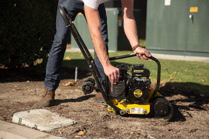 Stark USA 2HP Walk Behind 5200VPM Plate Compactor 79cc 2000lb Force Construction - 61014