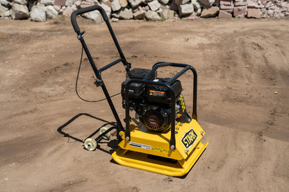 Stark USA 6.5hp Walk-Behind Vibration Plate Compactor 2248lbs 196cc EPA Engine - KIT61021