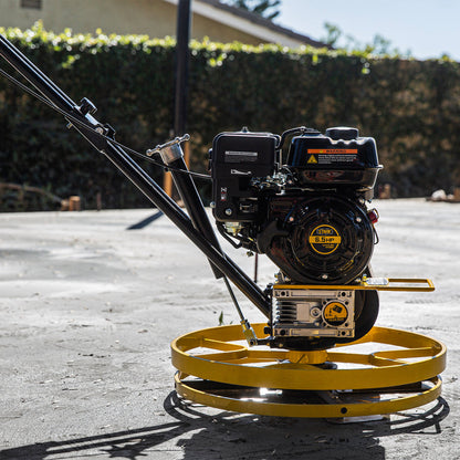Stark USA 6.5HP Walk-Behind Trowel Concrete Cement Surface Smooth w/ Float Pan - KIT61041
