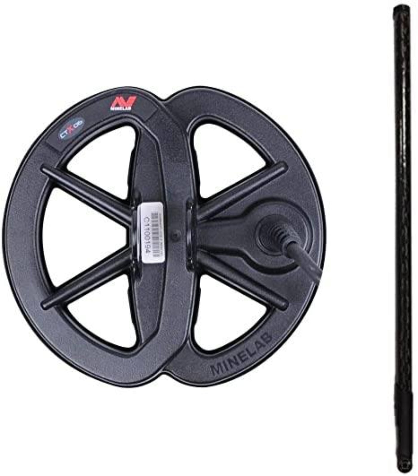 Minelab Smart Coil 6″ & Carbon Fiber Shaft for CTX 3030 Metal Detector - 3011-0114-shaft