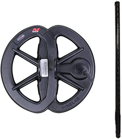 Minelab Smart Coil 6″ & Carbon Fiber Shaft for CTX 3030 Metal Detector - 3011-0114-shaft