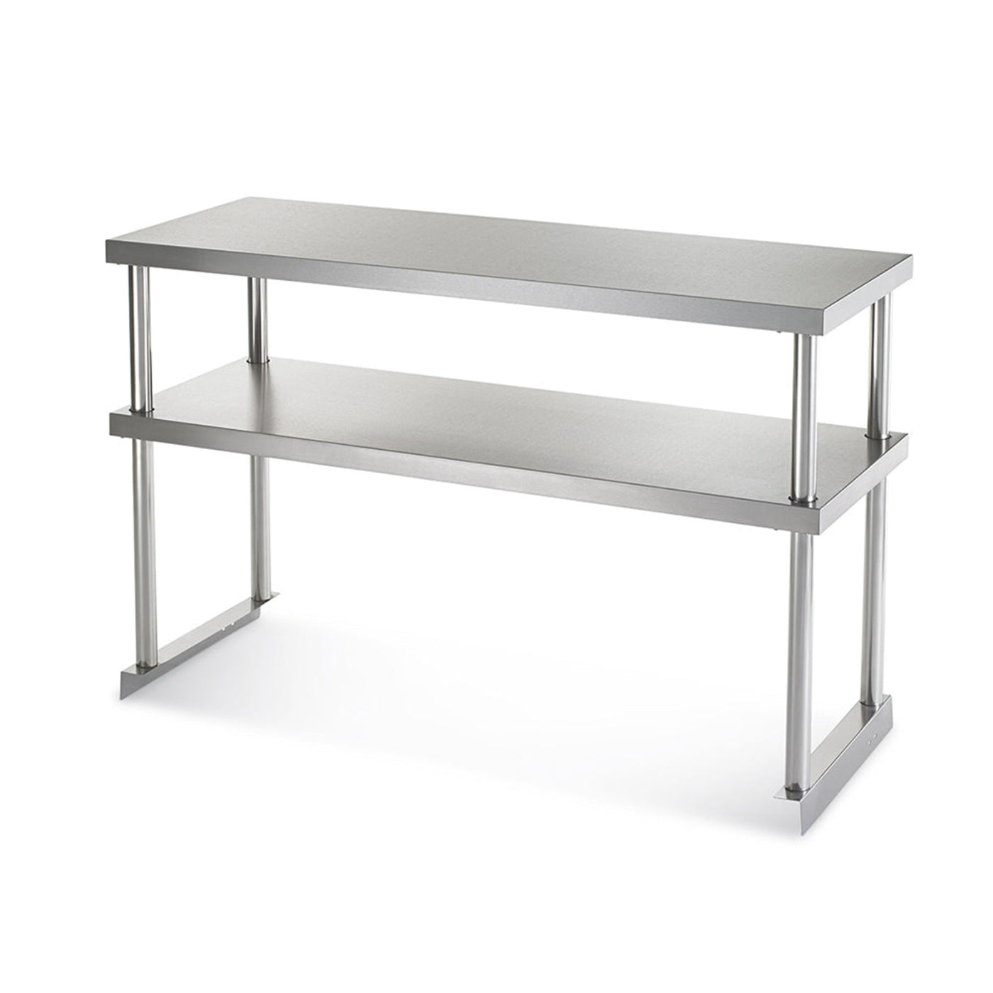 Arctic Air 64907K 60” Two Tier Stainless Steel Overshelf For AST/AMT60 - 64907K
