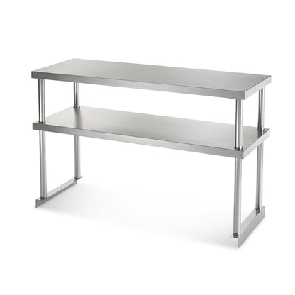 Arctic Air 64907K 60” Two Tier Stainless Steel Overshelf For AST/AMT60 - 64907K