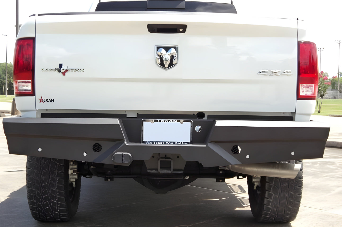Steelcraft Elevation Rear Bumper Dodge Ram 2500/3500 2010-2024 - 65-22260