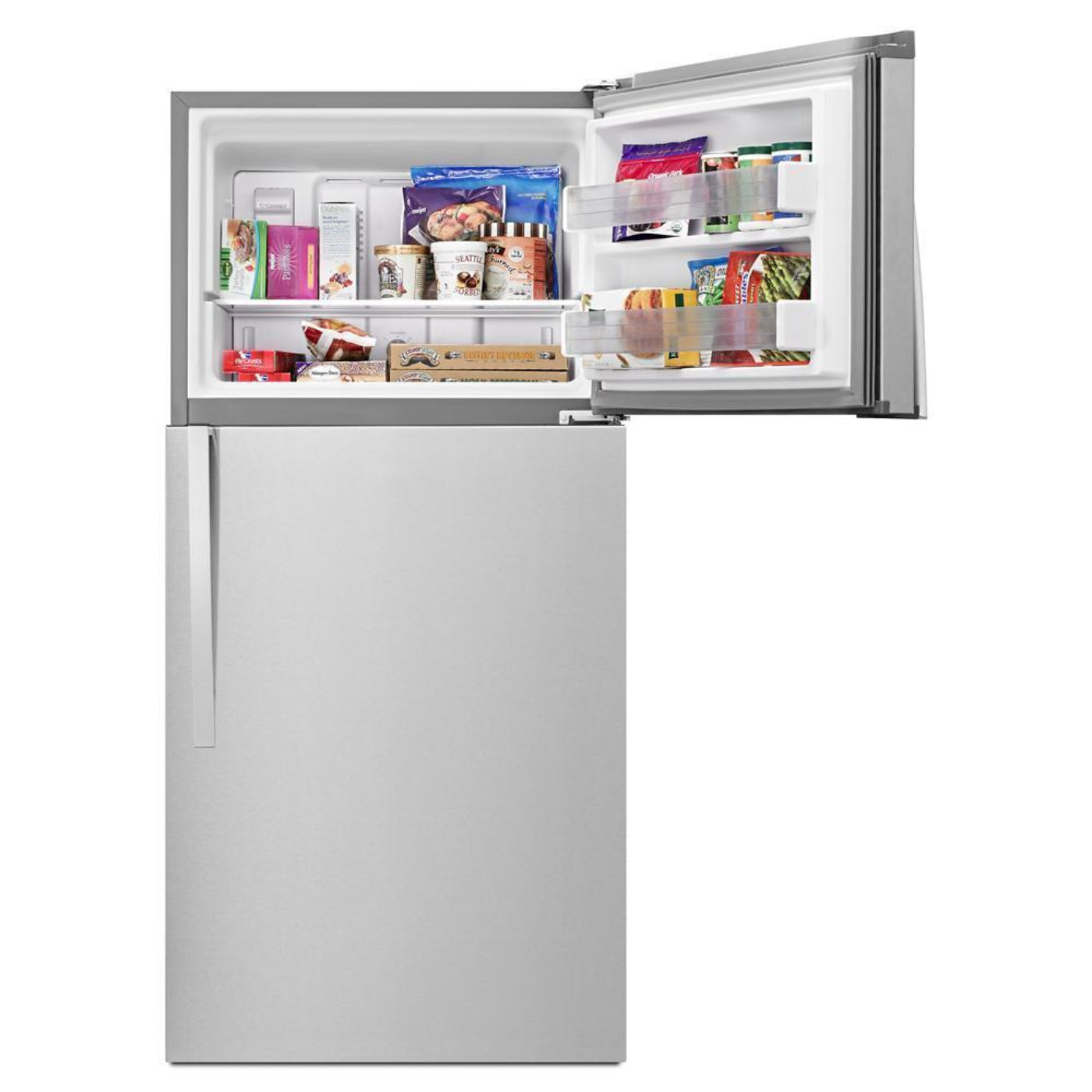 WHIRLPOOL 30-inch Wide Top Freezer Refrigerator - 19 cu. ft. - WRT519SZDM-KT