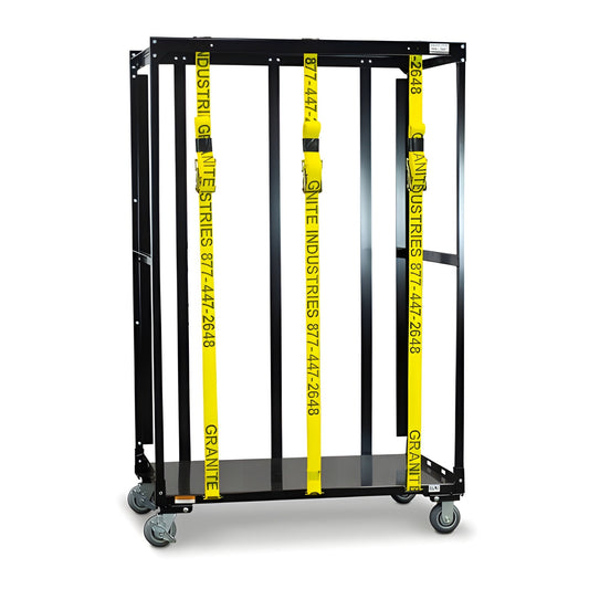 American Cart Oversize Milk Crate Storage Rack