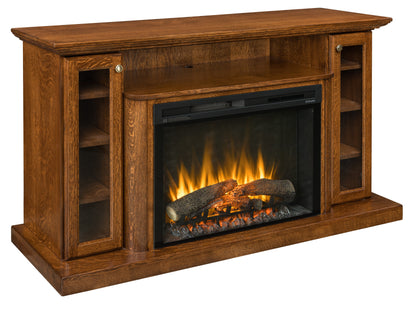 QW Amish Brookston 66" Fireplace - 195G-680