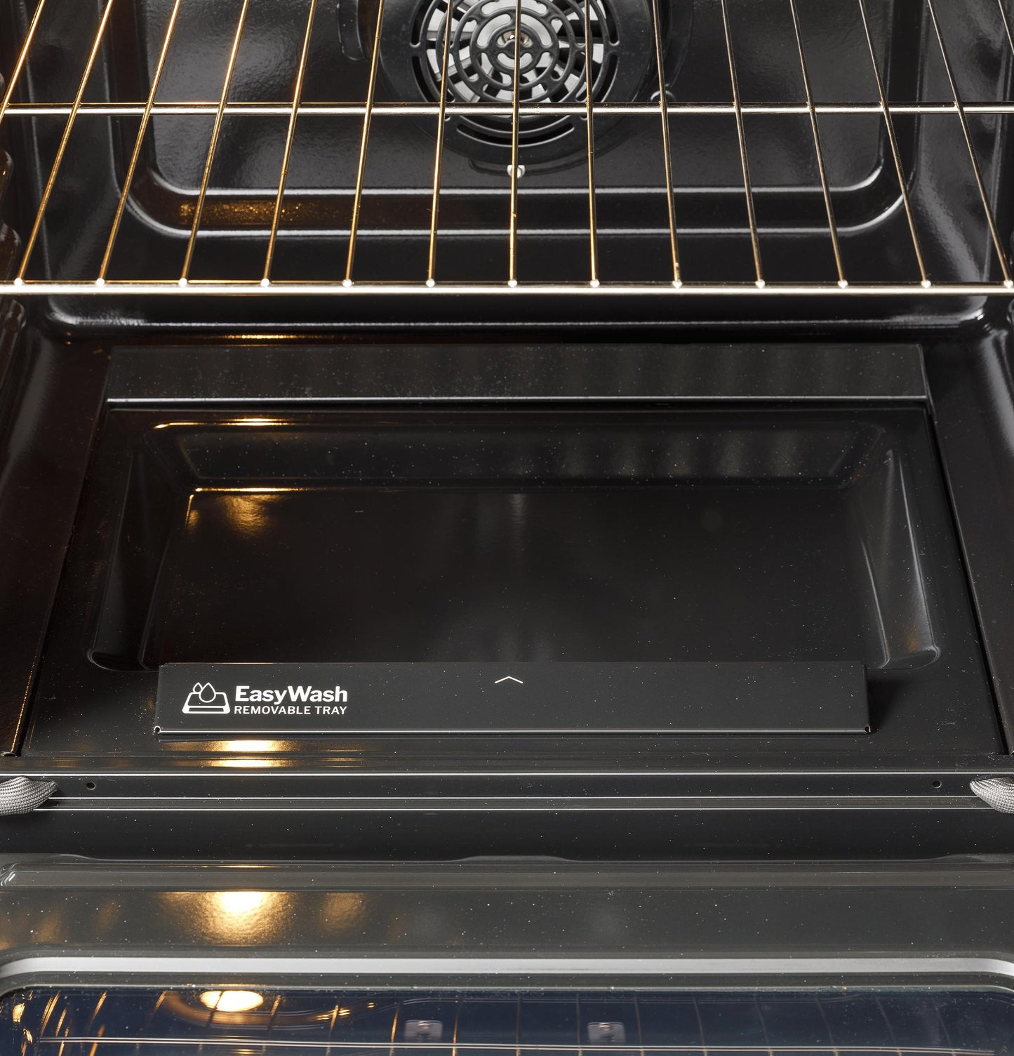GE APPLIANCES GRF600AVES GE(R) 30" Free-Standing Electric Convection Range with No Preheat Air Fry and EasyWash(TM) Oven Tray - GRF600AVES-KT