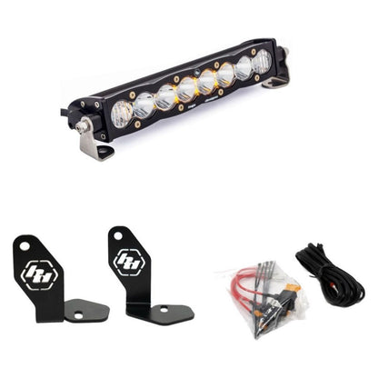 Baja Designs Polaris RZR Pro R S8 10" Hood Mount Kit - 448101