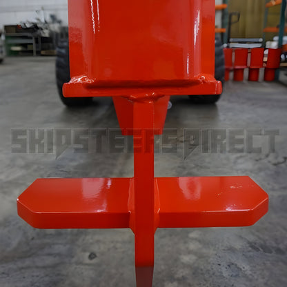 TM Manufacturing Heavy-Duty Skid Steer Log Splitter Attachment - 30-HD