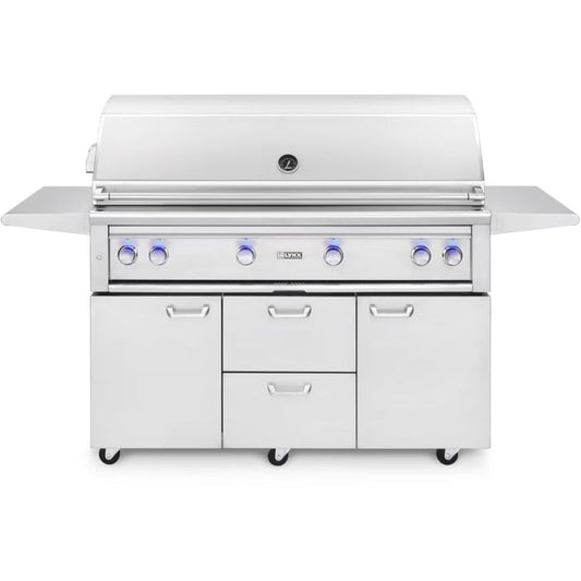 Lynx L54TRF Professional 54-Inch Freestanding Gas Grill With One Infrared Trident Burner And Rotisserie - L54TRF-LP