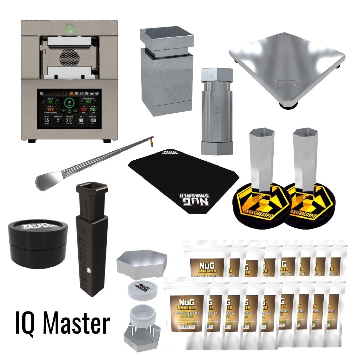 NugSmasher IQ Master Combo Set (All-In-One Starter Kit)