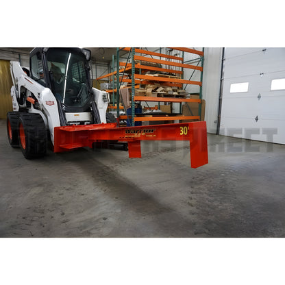TM Manufacturing Warrior Skid Steer Log Splitter Attachment - TM-Warrior-Single