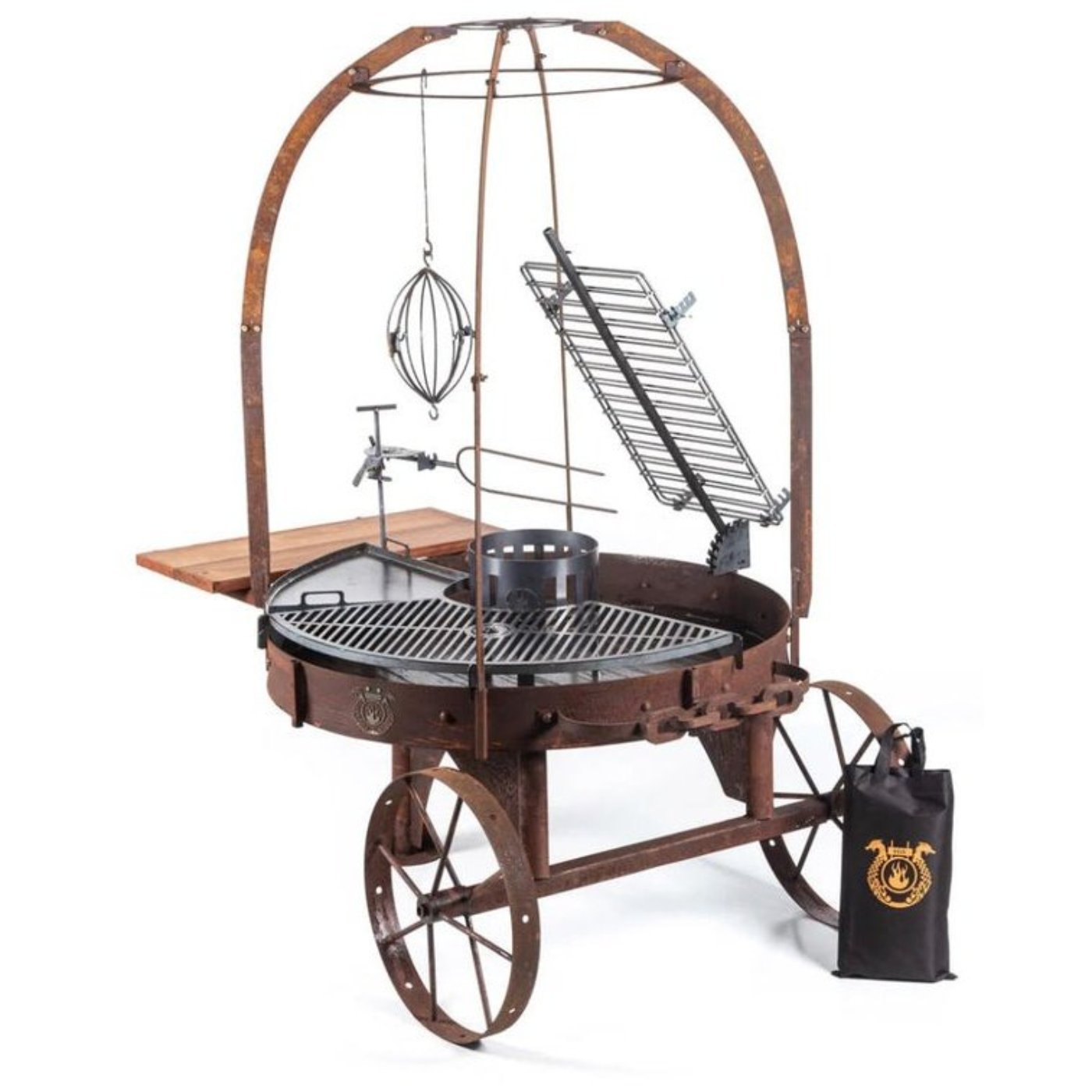 Fogues Tx Alamo Pro 120 Open Fire Argentine Wood and Charcoal Grill - Txalamoproox