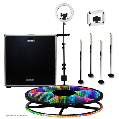 SpinPix360 RAL-8 45" Automatic 360 Photo Booth with 3 Year Warranty Coverage