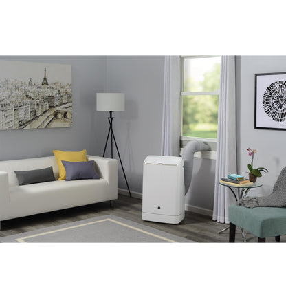 GE APPLIANCES APSA13YBMW GE(R) 14,000 BTU Heat/Cool Portable Air Conditioner for Medium Rooms up to 550 sq ft. (9,950 BTU SACC) - APSA13YBMW-KT