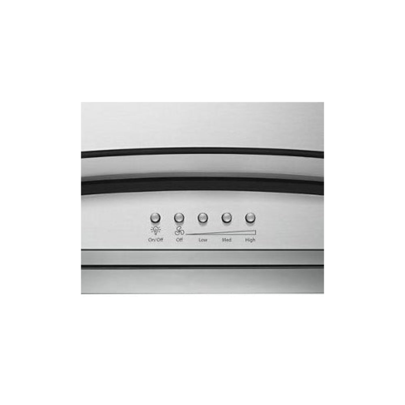 WHIRLPOOL WVW75UC0DS 30" Modern Glass Wall Mount Range Hood - WVW75UC0DS-KT