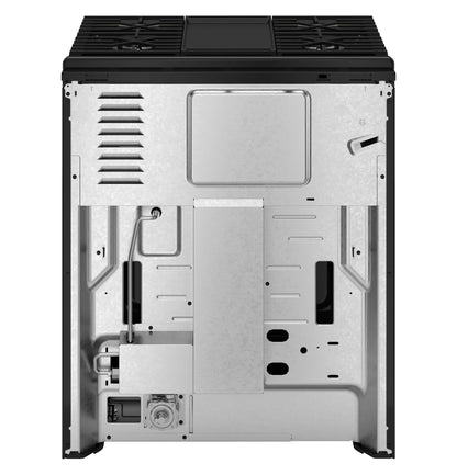 GE APPLIANCES GGS600AVES GE(R) 30" Slide-In Front-Control Convection Gas Range with No Preheat Air Fry and EasyWash(TM) Oven Tray - GGS600AVES-KT