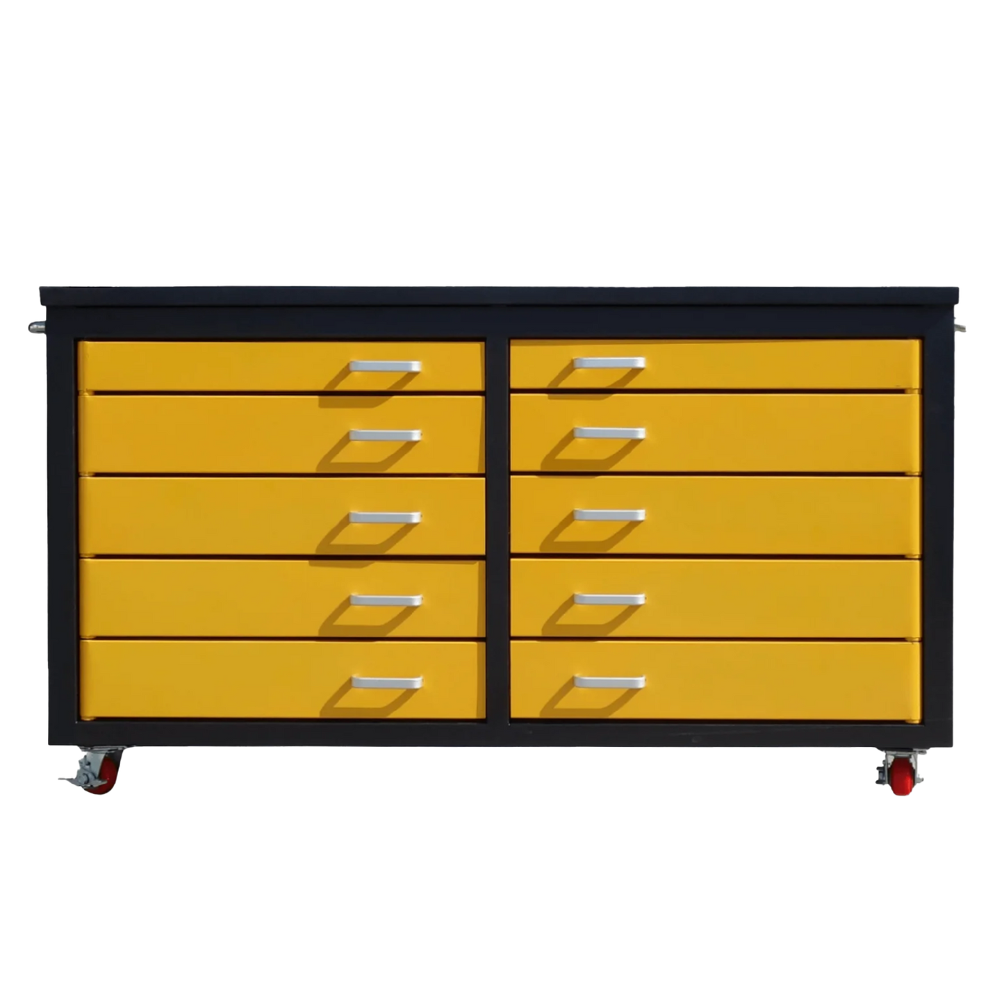 Chery Industrial [AS-IS] 6ft Storage Cabinet with Workbench (10 Drawers) - D_WW00019602