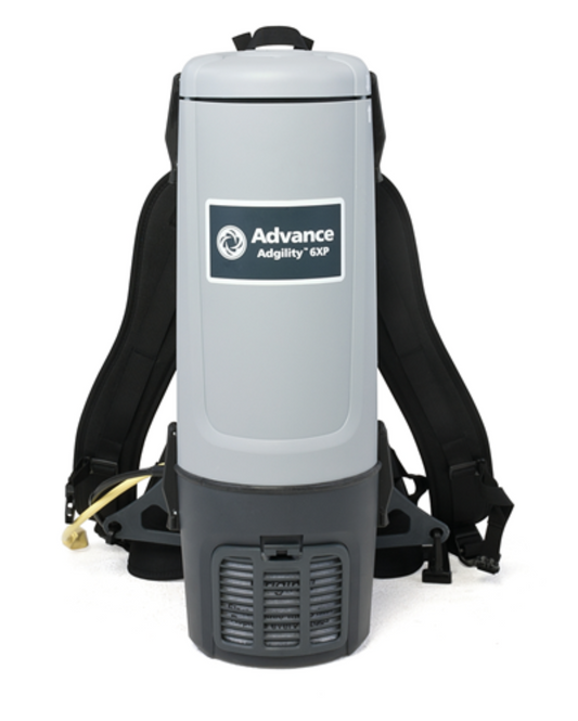 Advance Adgility, Backpack Vacuum, 6QT or 10QT, 9.3lbs or 10.8lbs - 9060608010