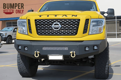 Steelcraft Nissan Titan XD 2016-2023 Fortis Front Bumper Non-Winch HD Lines - 71-14080
