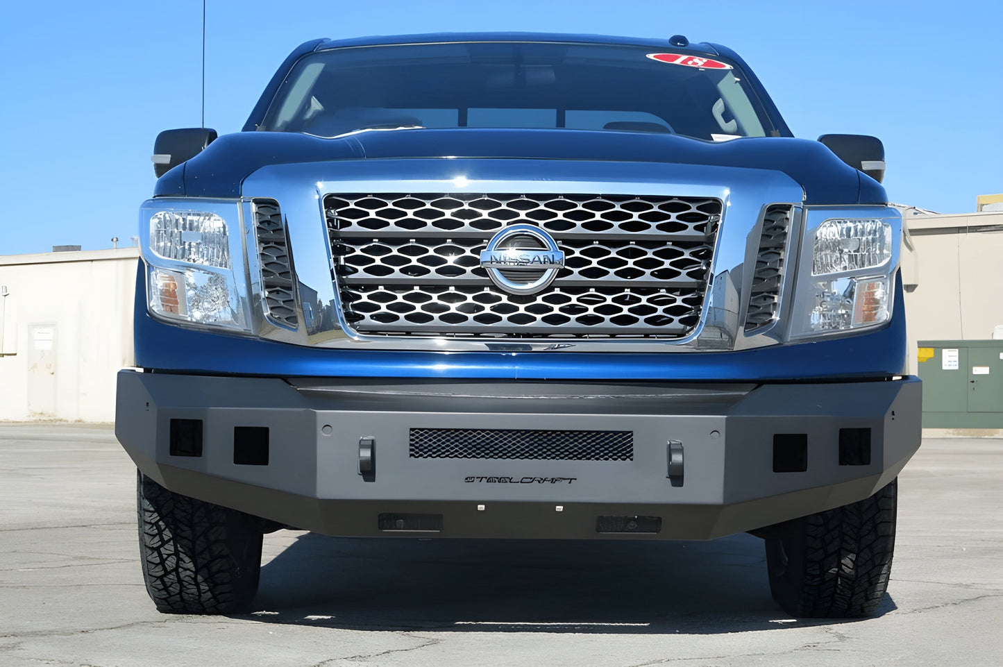 Steelcraft Nissan Titan 2017-2024 Fortis Front Bumper Non-Winch (Includes PRO-4X) -  71-14090