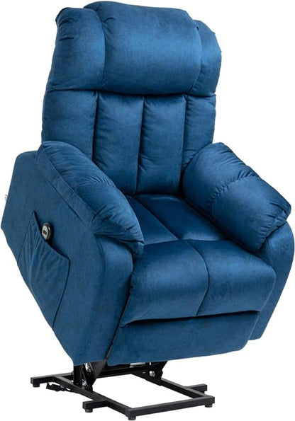 HomCom Power Lift Chair, Electric Recliner for The Elderly, Compact Living Room Chair - B09MYGQ94R-1