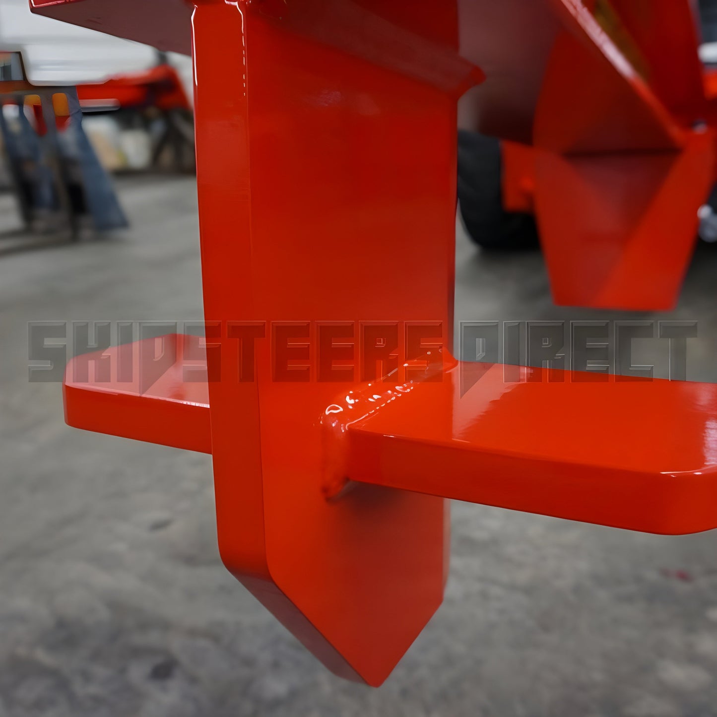 TM Manufacturing Heavy-Duty Skid Steer Log Splitter Attachment - 30-HD