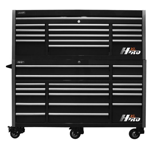 Homak  72” Big Dawg HXL Pro Series Roller Cabinet with Stainless Steel Top - HX04072171