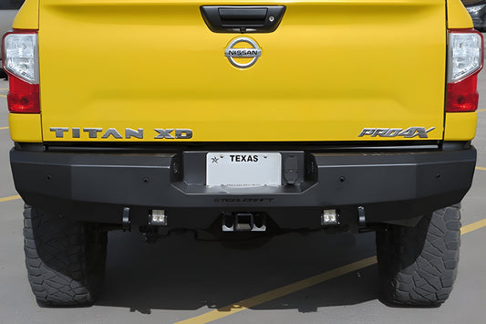 Steelcraft Nissan Titan XD 2016-2024 Fortis Rear Bumper - 76-24080