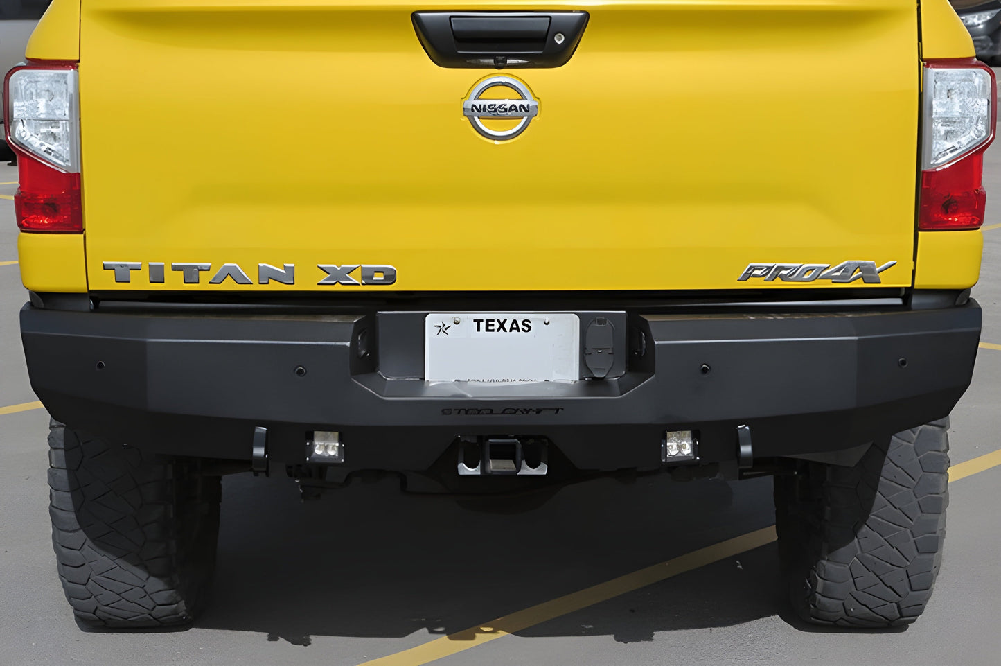 Steelcraft Nissan Titan XD 2016-2024 Fortis Rear Bumper - 76-24080