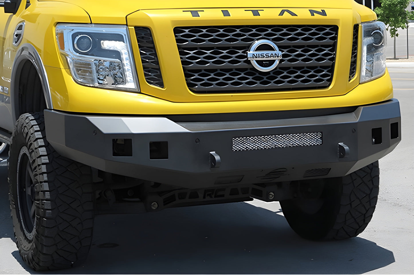 Steelcraft Nissan Titan XD 2016-2023 Fortis Front Bumper Non-Winch HD Lines - 71-14080