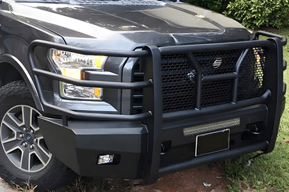 Steelcraft Elevation HD Front Bumper Ford F150 2015-2017 Supports Front Emblem Camera & Adaptive Cruise Control - 60-11410CC