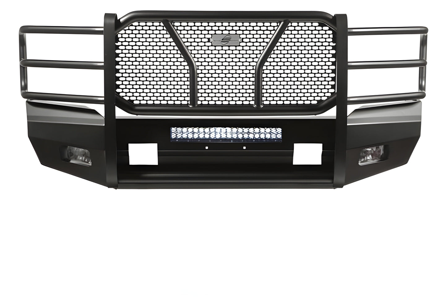 Steelcraft Elevation HD Front Bumper Ford F150 2015-2017 Supports Front Emblem Camera & Adaptive Cruise Control - 60-11410CC