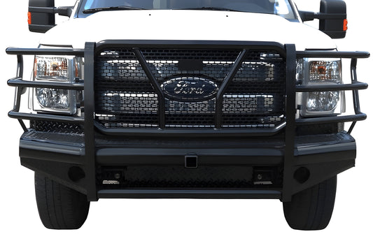 Steelcraft Ford F450/F550 Superduty 2011-2016 HD Replacement Front Bumper With Grille Guard Hitch Receiver -  HD11370R