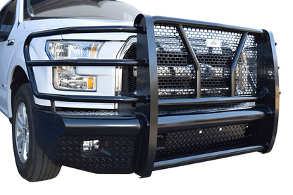 Steelcraft Ford F150 2015-2017 HD Front Bumper Supports Front Emblem Camera & Adaptive Cruise Control - HD11410RCC