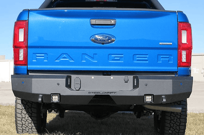 Steelcraft Ford Ranger 2019-2023 Fortis Rear Bumper Fine Textured Black - 76-21340