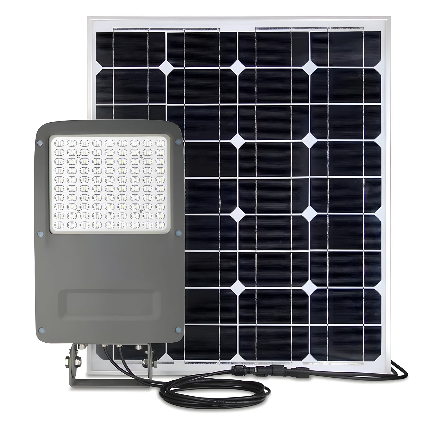 AVS Energy Solar Billboard Light 60 Watt 7200 Lumens 5000K Yoke/Pole Mount IP67  - AVS-SFL60W-Yoke