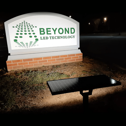 AVS Energy Solar LED Sign Light 10 Watt 1000 Lumens 5000K Billboard Light Monument Sign Lighting Solar Uplight  - AVS-UPL-10W