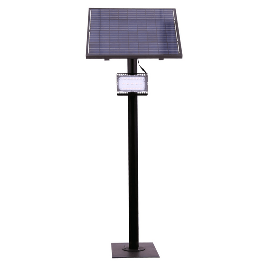 AVS Energy Solar LED Flood Light 50 Watt 7000 Lumens 5000K  - AVS-BLK-50W