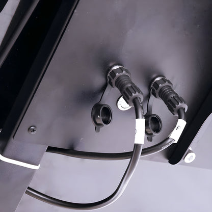 AVS Energy Solar LED Flood Light 60 Watt 8400 Lumens 5000K  - AVS-BLK-60W