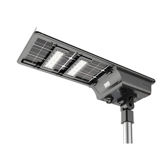 AVS Energy Solar LED Street Light 30 Watt 6091 Lumens 5000K Smart Street Light Parking Lot Light Solar All in One Street Light  - AVS-AI1SE-30W