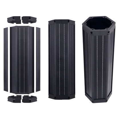 AVS Energy Solar LED Street Light 60 Watt 7800 Lumens 5000K | Smart Street Light Built In Bluetooth | All in One SE Street Light - AVS-CYS-60W