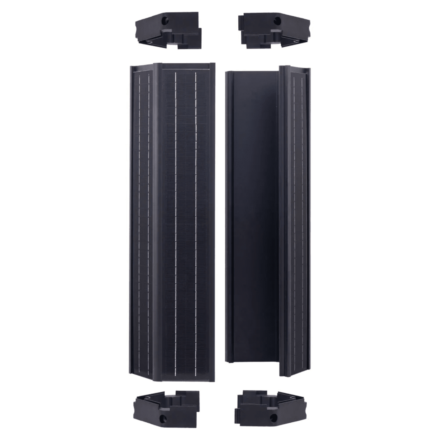 Solar LED Street Light 50 Watt 6200 Lumens 5000K | Smart Street Light Built In Bluetooth | All in One SE Street Light - AVS-CYS-50W