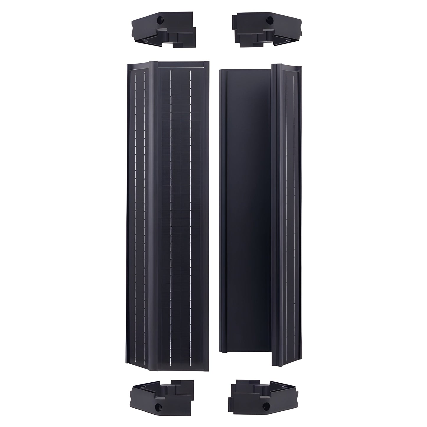 AVS Energy Solar LED Street Light 60 Watt 7800 Lumens 5000K | Smart Street Light Built In Bluetooth | All in One SE Street Light - AVS-CYS-60W