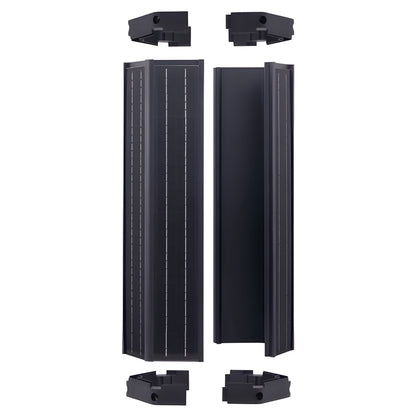 AVS Energy Solar LED Street Light 60 Watt 7800 Lumens 5000K | Smart Street Light Built In Bluetooth | All in One SE Street Light - AVS-CYS-60W