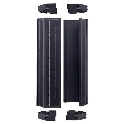 AVS Energy Solar LED Street Light 80 Watt 10800 Lumens 5000K | Smart Street Light Built In Bluetooth | All in One SE Street Light - AVS-CYS-80W