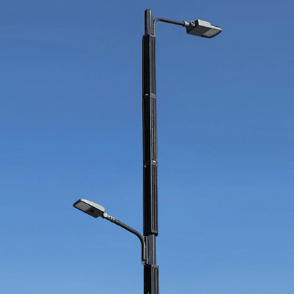 Solar LED Street Light 50 Watt 6200 Lumens 5000K | Smart Street Light Built In Bluetooth | All in One SE Street Light - AVS-CYS-50W