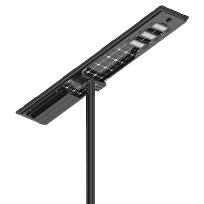 AVS Energy Solar LED Street Light 100 Watt 18000 Lumens 5000K Parking Lot Light Solar All in One Street Light  - AVS-BF02-100W