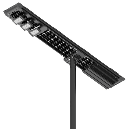 AVS Energy Solar LED Street Light 100 Watt 18000 Lumens 5000K Parking Lot Light Solar All in One Street Light  - AVS-BF02-100W